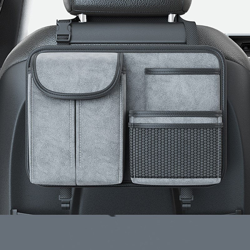 Seat Neat Oxford Fabric Car Seat Organizer - Light Grey media 3