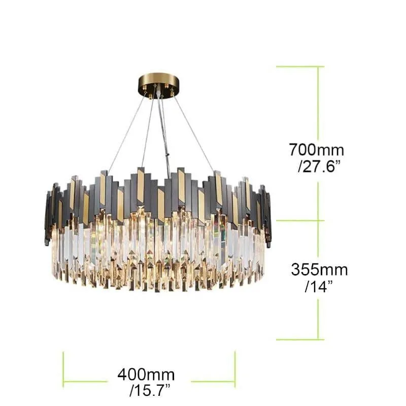 Gold Margot Chandelier media 7
