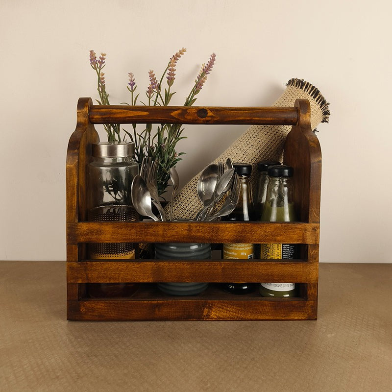 Prestis Wood Kitchen Caddy media 3