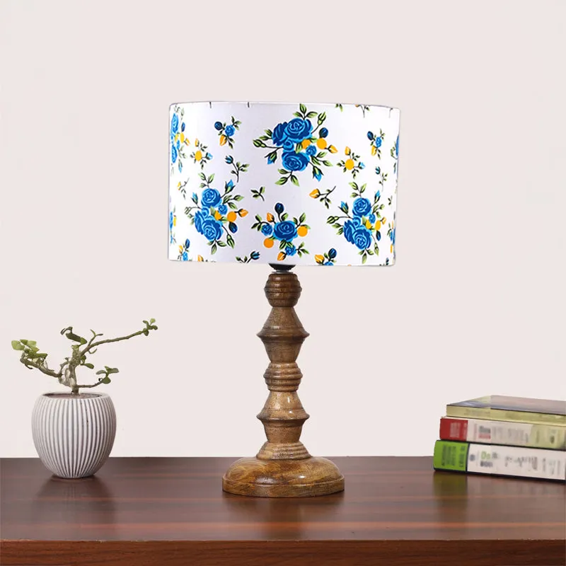 Fleur Timber Wooden Table Lamp - Multicolor media 3
