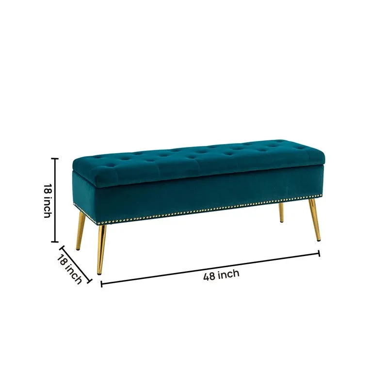 Carnes Bench - Teal media 6
