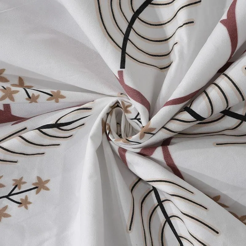 Sepia Vine Bedsheet - 150 GSM media 4