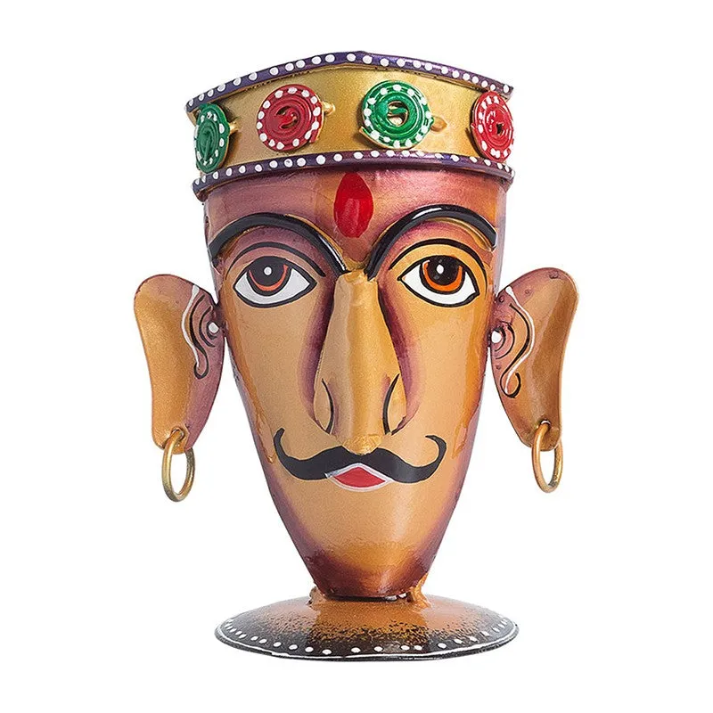 Desi Ji Hand Painted Desk Organizer media 3