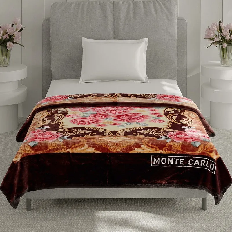 Monte Carlo Velvet Blossom Blanket - 483 GSM media 1