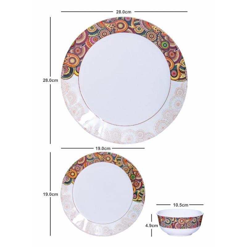 Servewell Ashley Melamine Dinner Set - Twelve Piece Set media 4