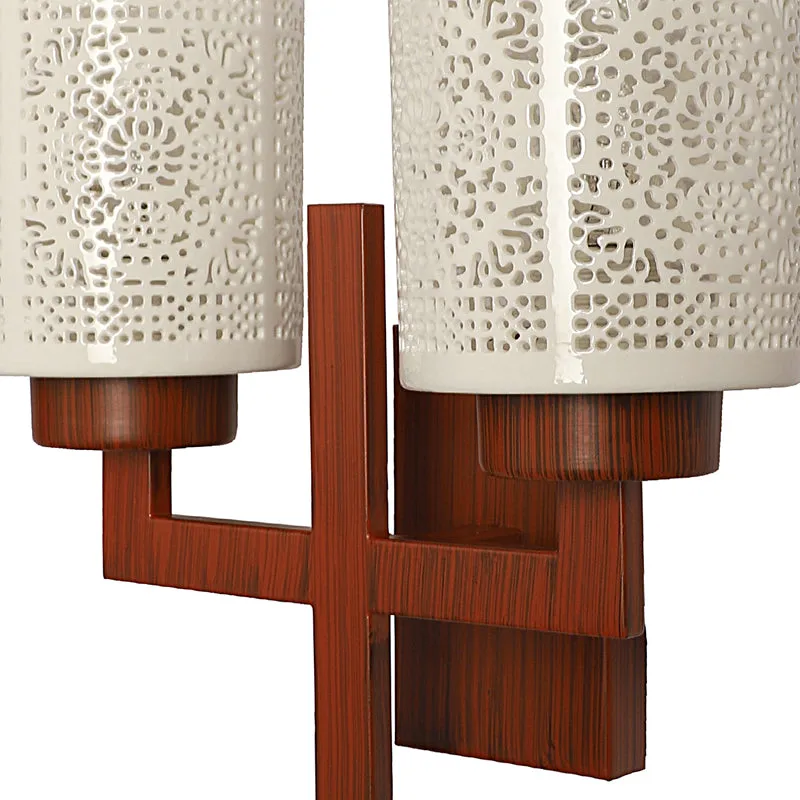 Ivra Duo Wooden Wall Lamp media 9