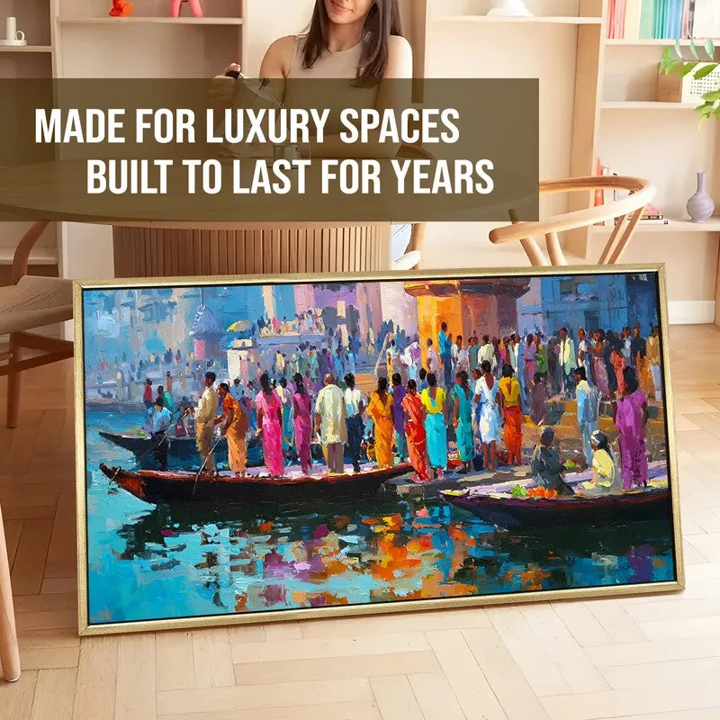 Floating Stories of Banaras Wall Art media 5