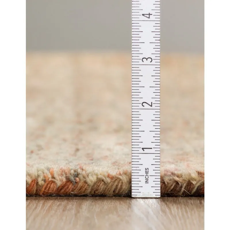 Leyla Hand Woven Wool Rug - Brown media 8