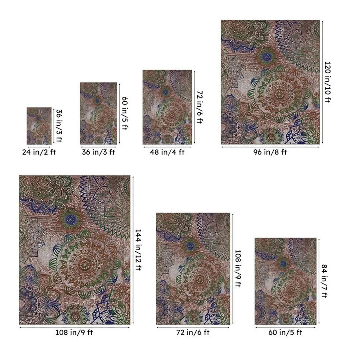 Amaris Dune Non Anti Skid Carpet - 10