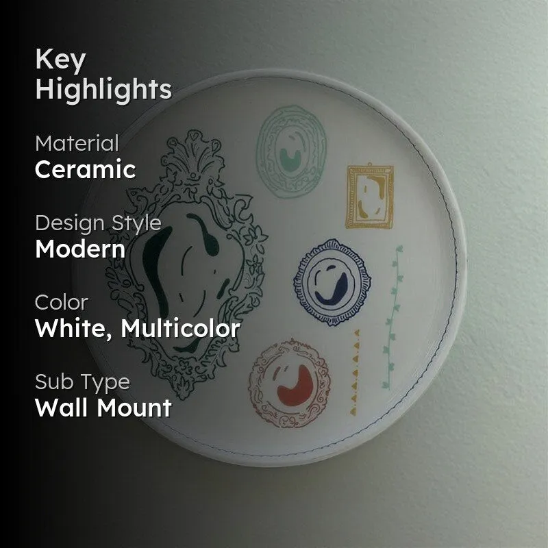 Illustration Series Wall Plate- Mirrors media 2