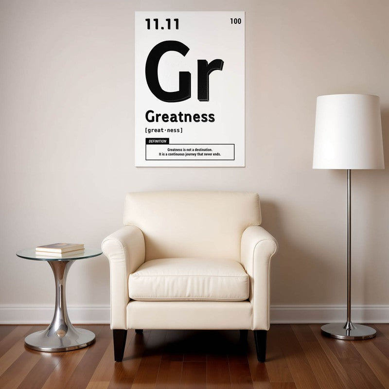 Elemental Greatness Wall Poster