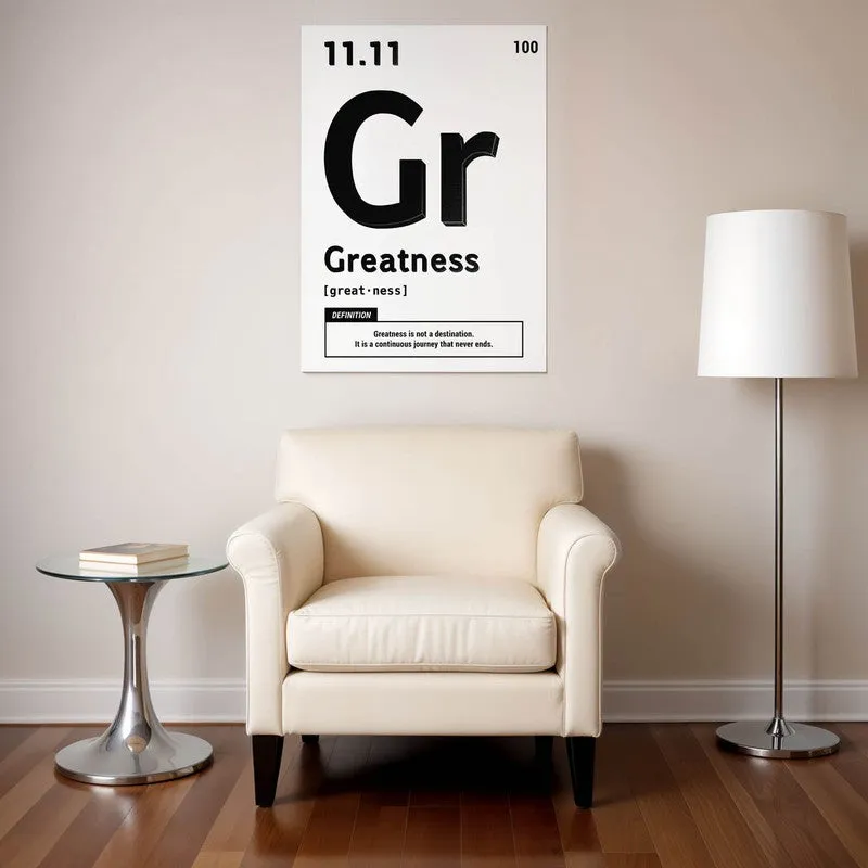 Elemental Greatness Wall Poster media 1
