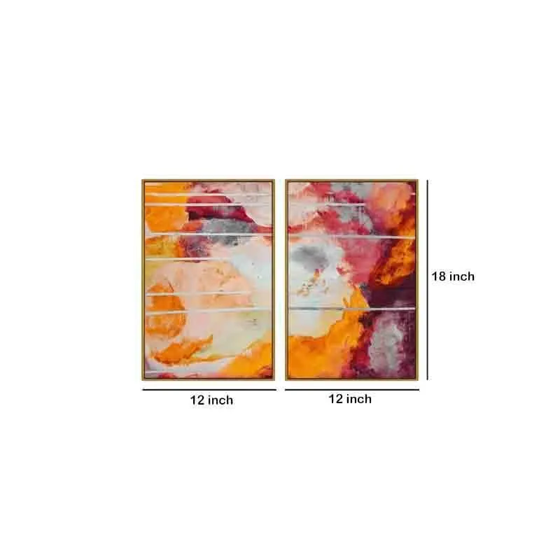 Flames Wall Art - Set Of Two media 7