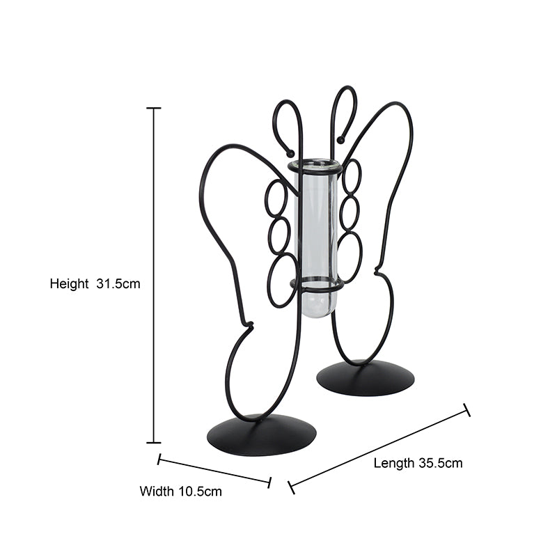Nector Glow Test Tube Planter - Black media 5
