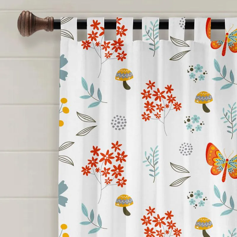 Butterfly Tab Top Medium Width Curtain media 4