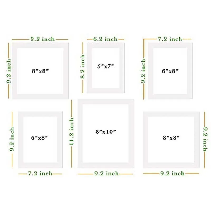 Happy mind Wall Art - Set Of Six media 5