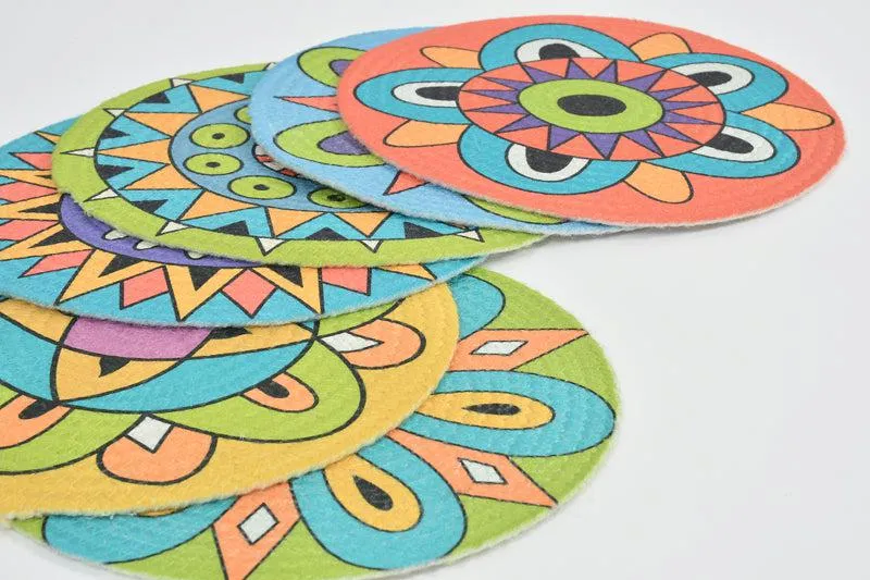 Jovie Round Placemat - Set Of Six media 3