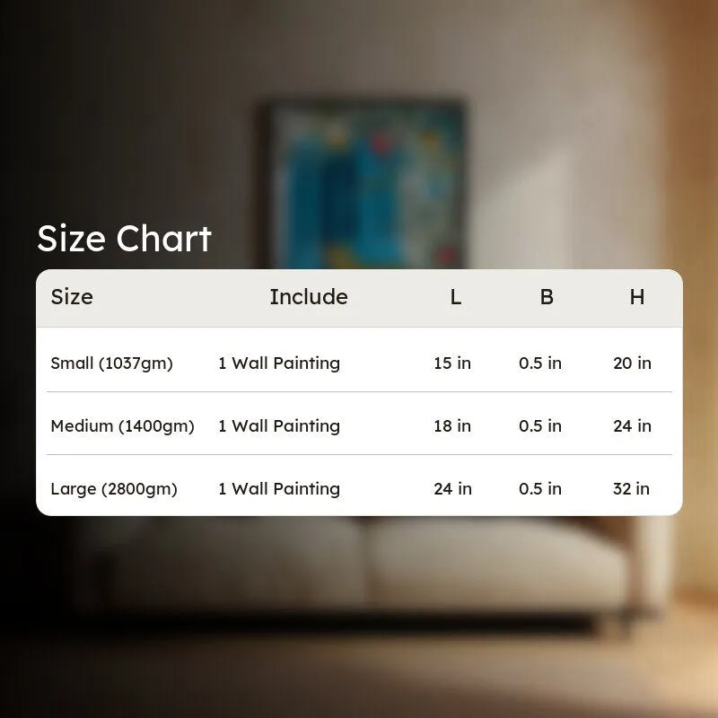 Elegant Spots Canvas Wall Painting - Black Frame media 8