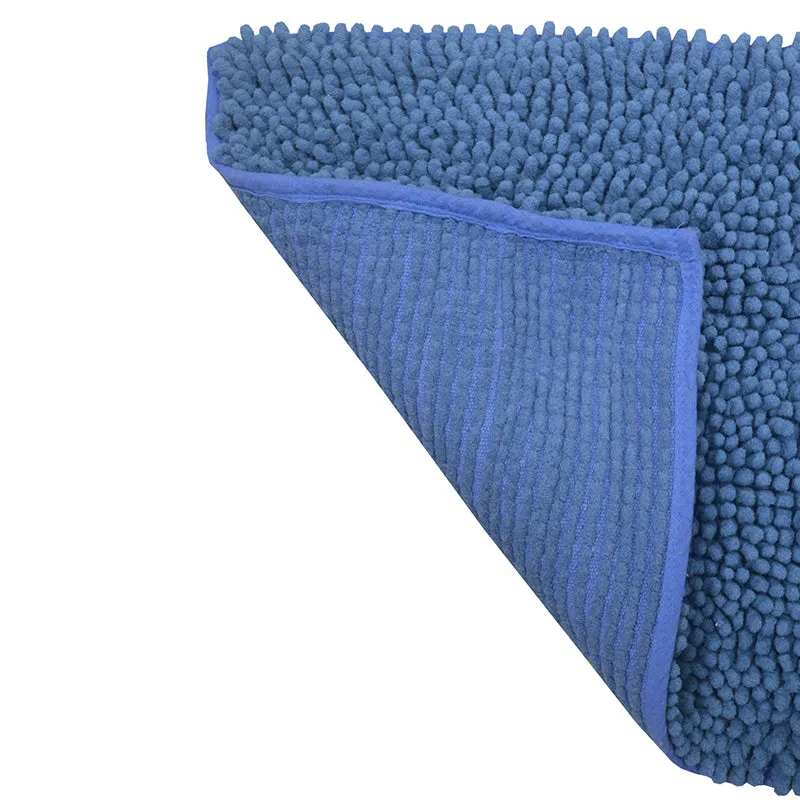 Alianor Bath Mat (Brown & Blue) - Set Of Two media 5