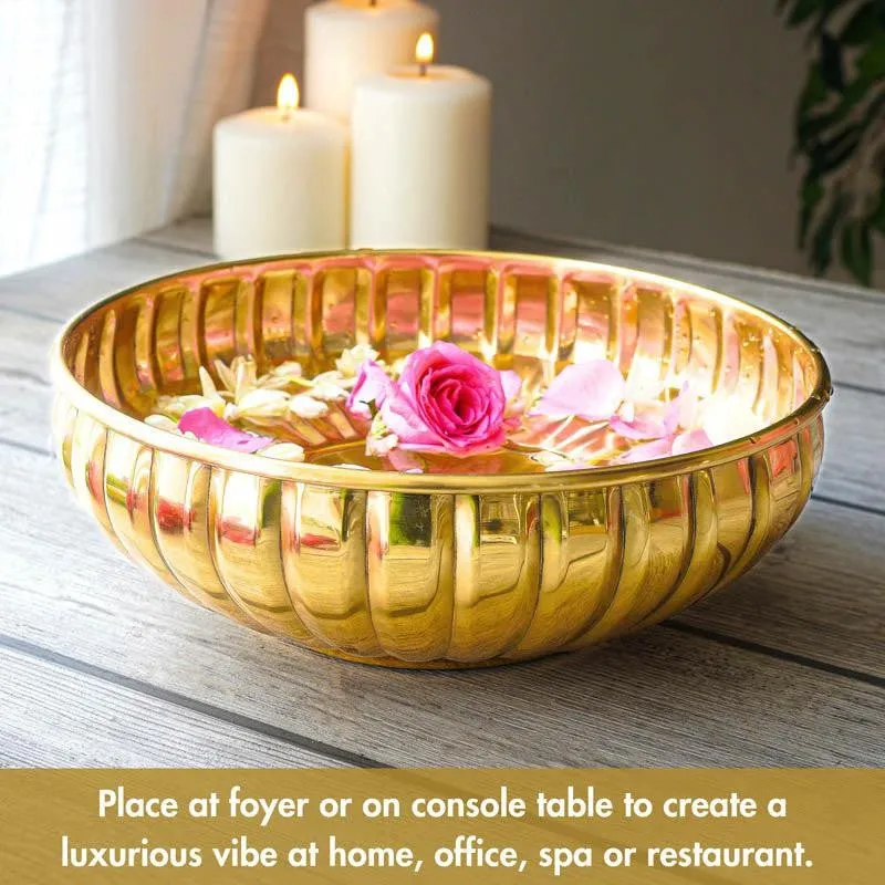 Jasmine Glow Urli  - Gold media 6