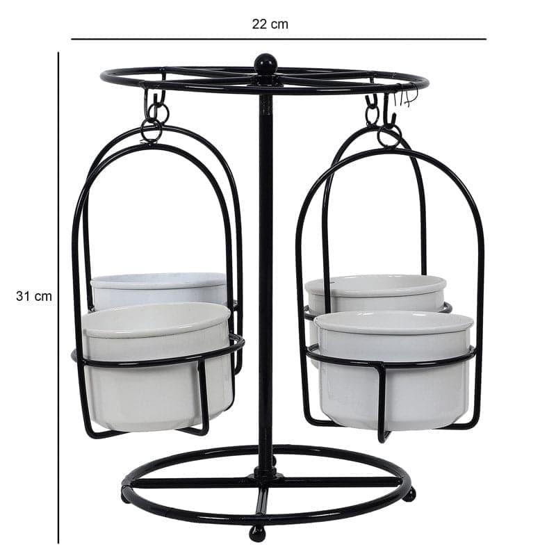 Merry Go Round Planter - White media 6