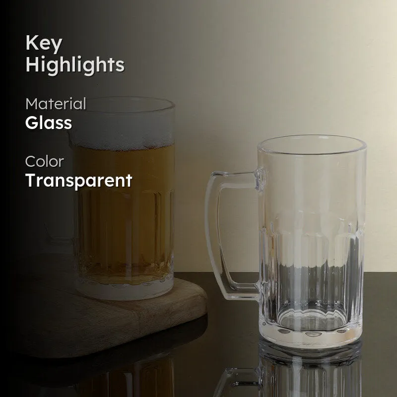 Sylvan Beer Mug (600 ML) - Set Of Two media 2