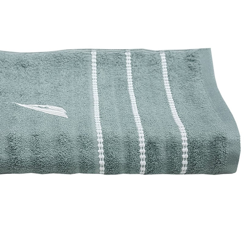 Nautica Oasis Stripe Bath Towel - Green media 4