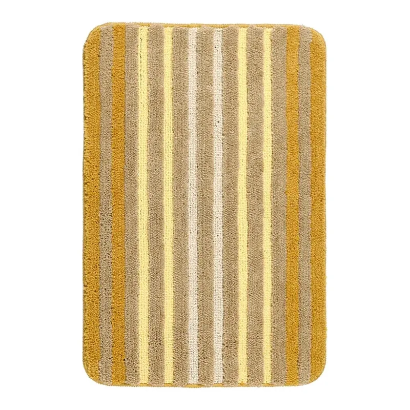 Saral Home Striped Anti-Skid Bathmat - Set of Two media 5