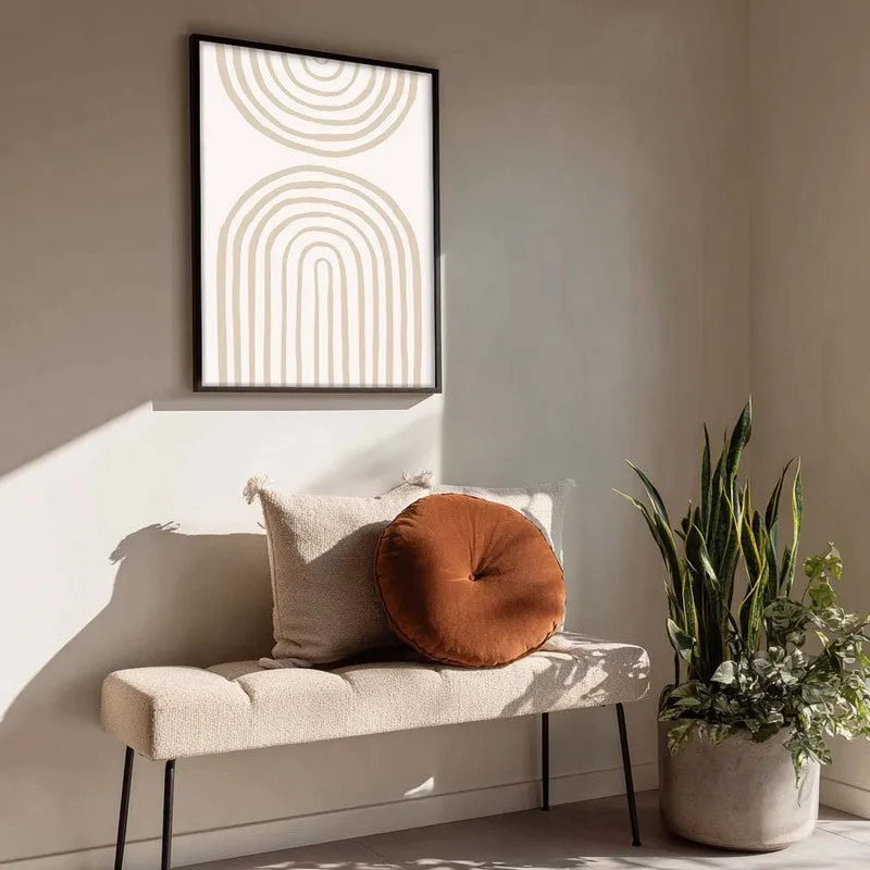 Arc of Balanc Canvas Wall Painting With Black Frame media 4