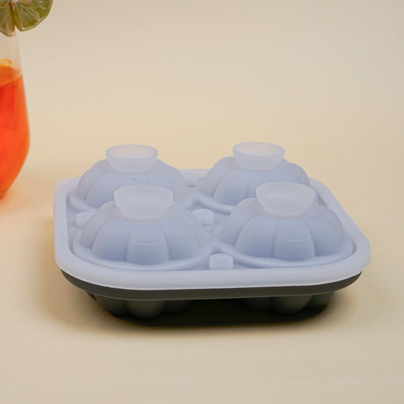Chill Silicone 4-Cube Ice Mould - Grey media 4