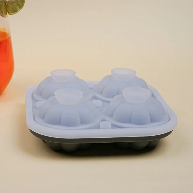 Chill Silicone 4-Cube Ice Mould - Grey media 4