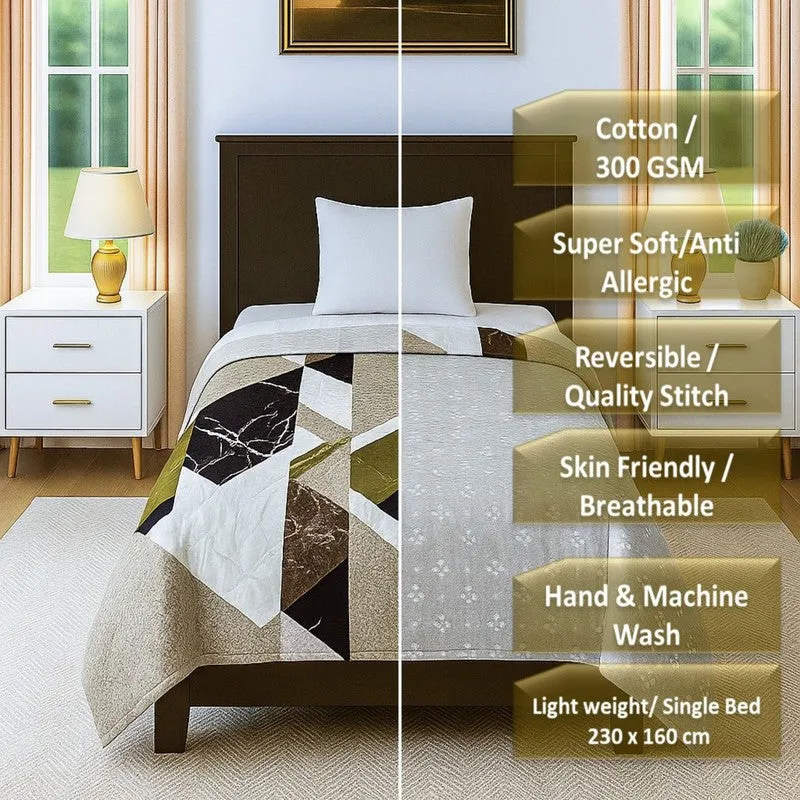 Modern Axis Cotton Comforters - 300 GSM media 9