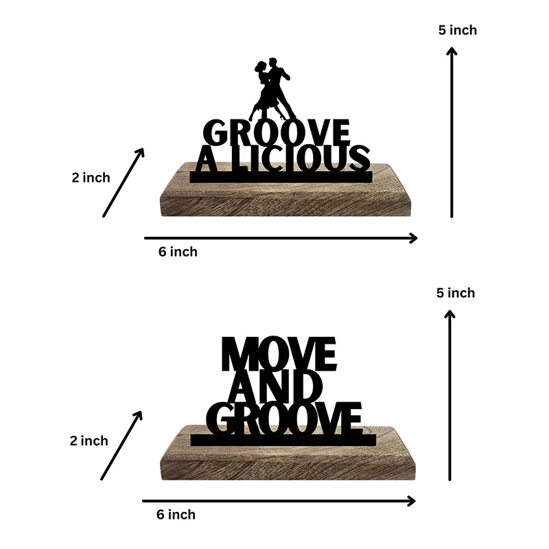 Move & Groove Showpiece - Set Of Two media 5