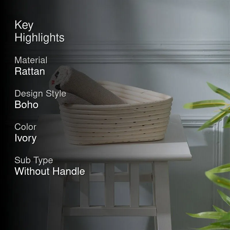 Trilo Rattan Storage Basket media 2