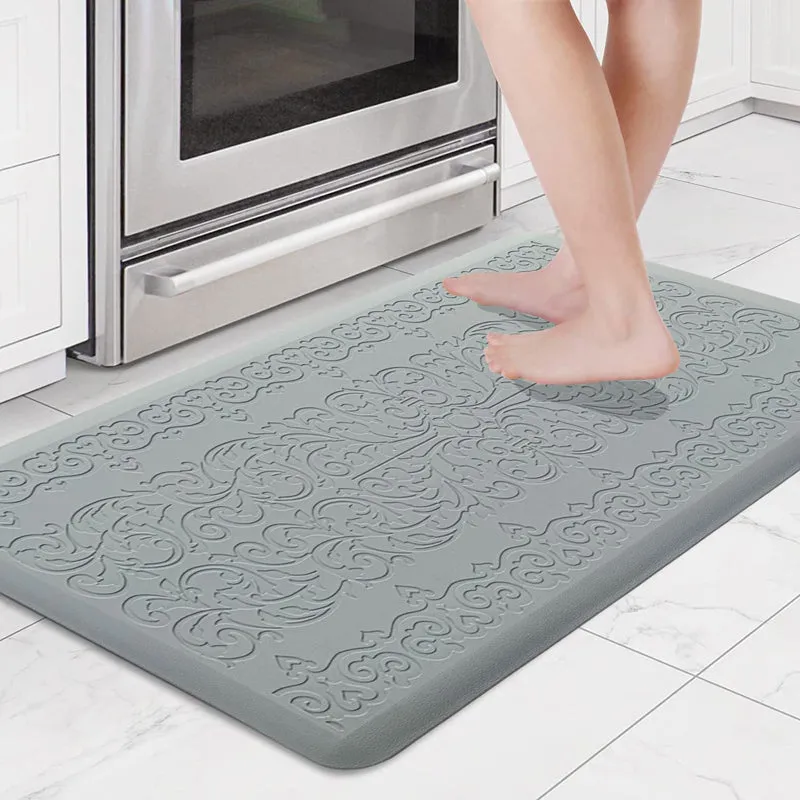 Silk Step Anti Skid Bath Mat - Grey media 1