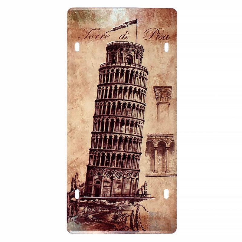 Leaning Tower Of Pisa Metal Wall Accent media 3