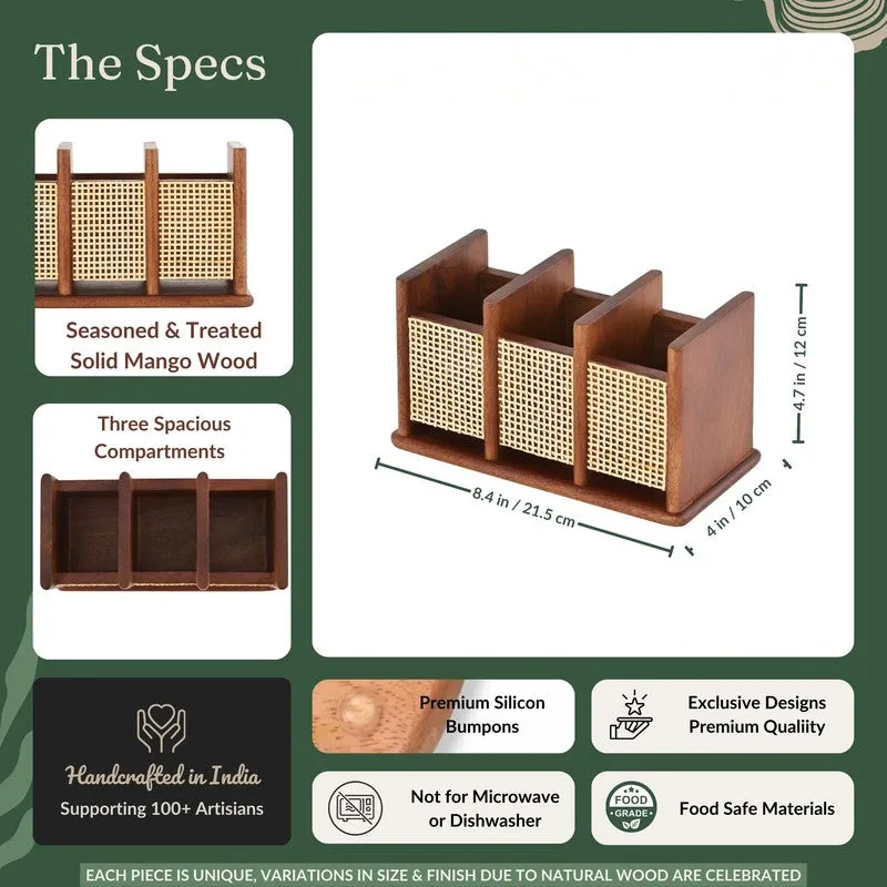 Nora Wooden Cutlery Holder media 10