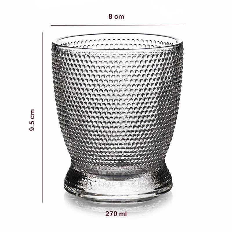 Whorl Sips Whiskey Glasses (270 ML) - Set Of Four media 8