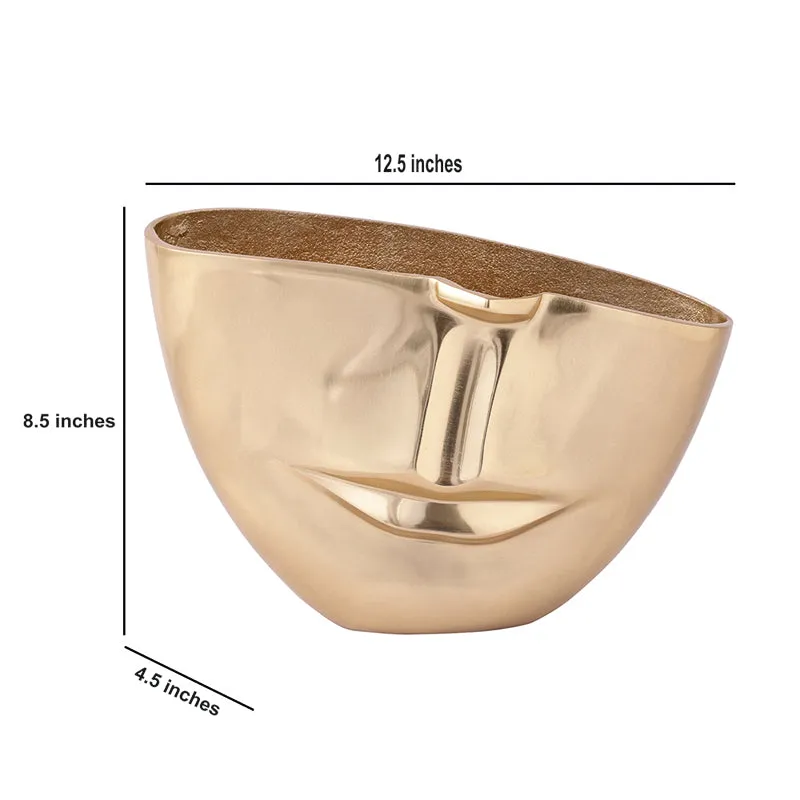 Jovial Gold Face Vase media 5