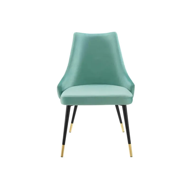 Lunara Neem Wood Accent Chair - Blue media 5