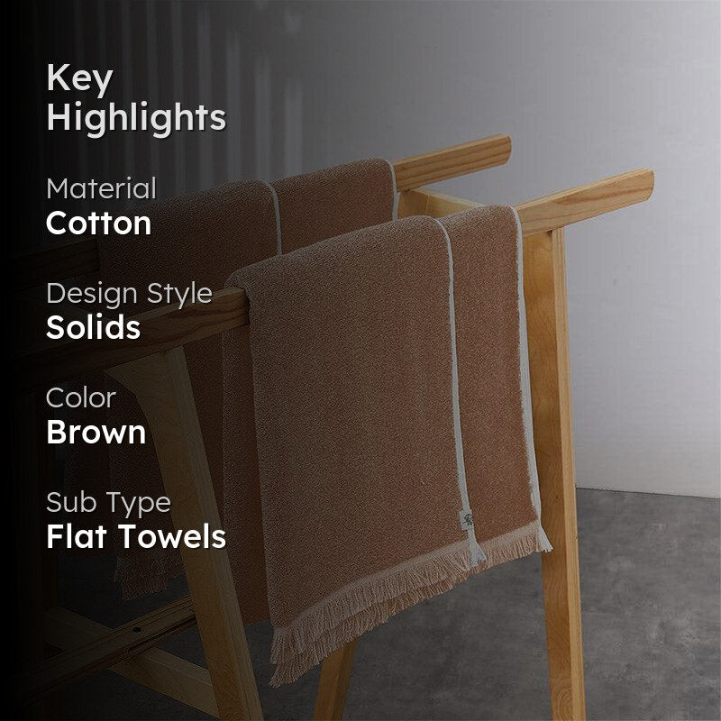 Melange Terry Cotton Bath Towel - Pop Coral media 2