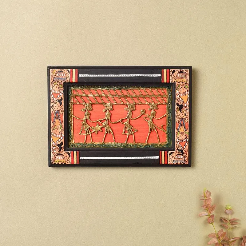 Einar Brass & Wood Wall Accent media 1