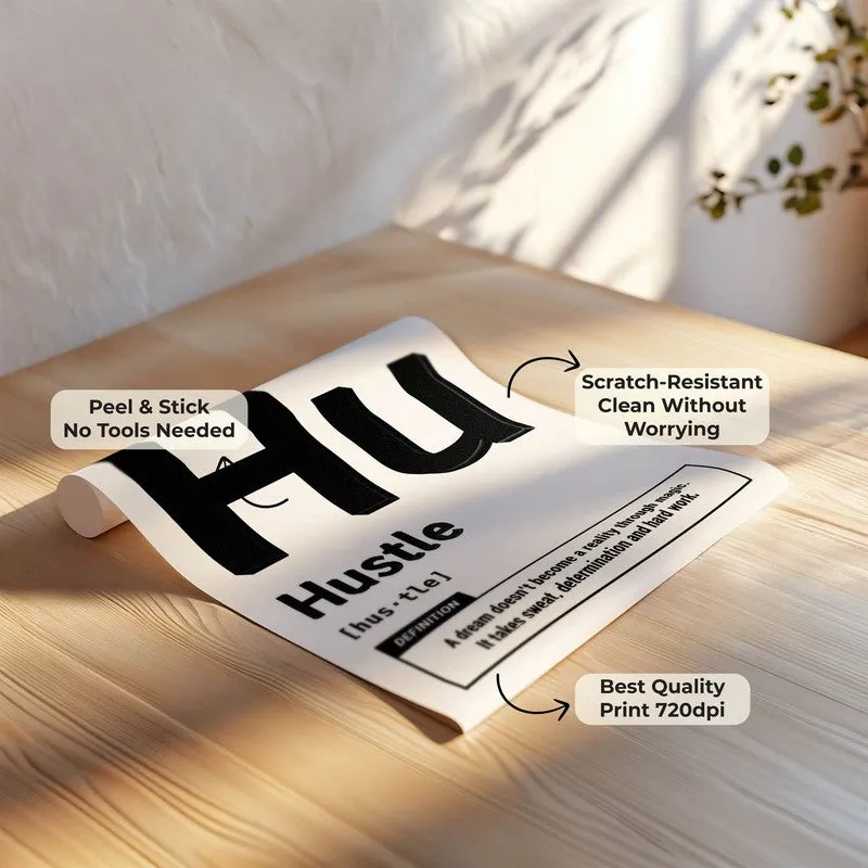 Hustle Energy Wall Poster media 7