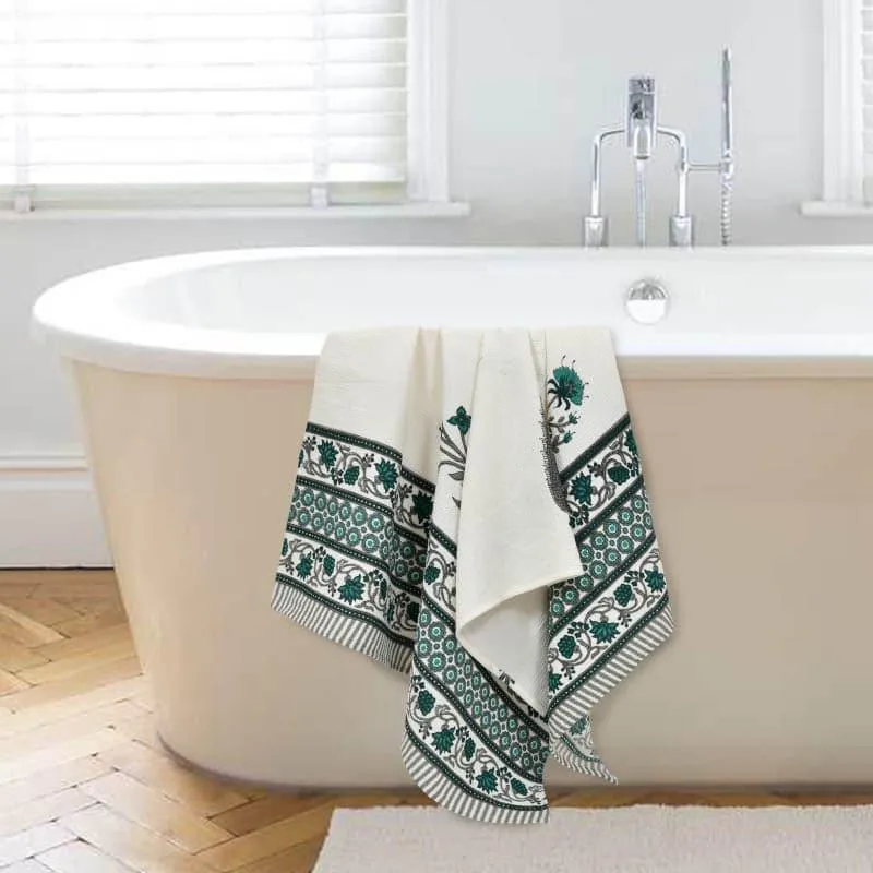Maitreyi Waffle Bath Towel media 1