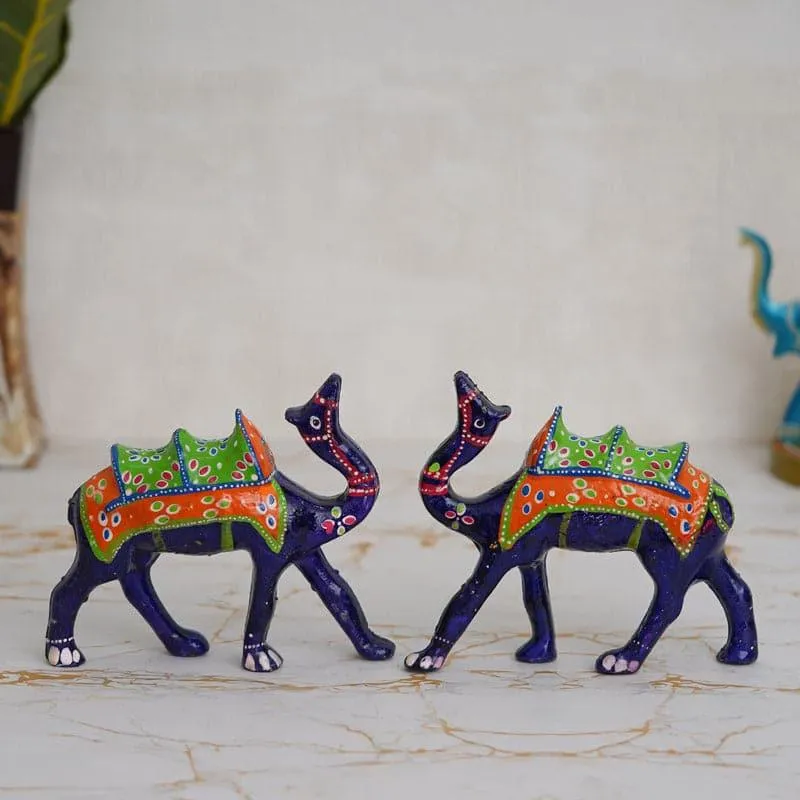 Camel Savaari Showpiece - Set Of Two media 1