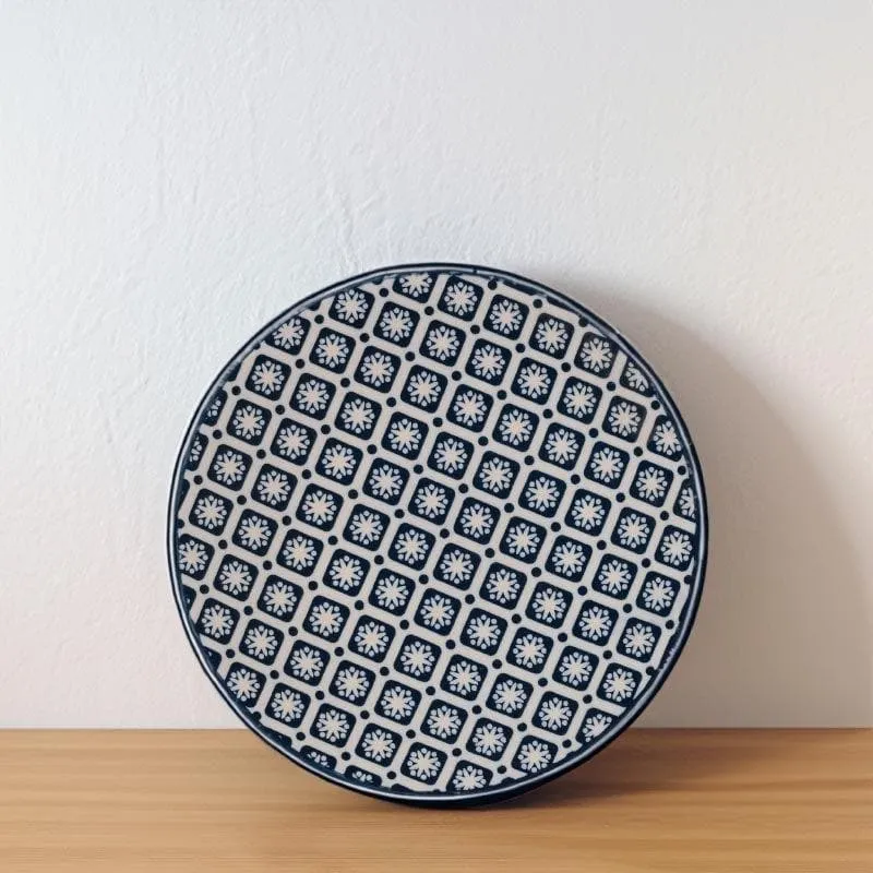 Indulge In Indigo Porcelain Plate media 1