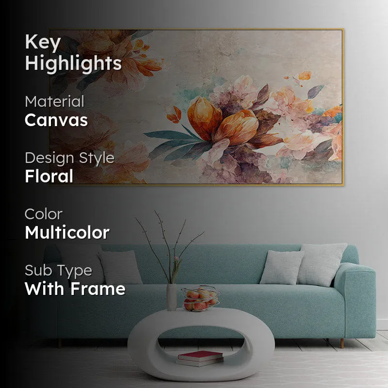Marli Flora Canvas Wall Painting media 2