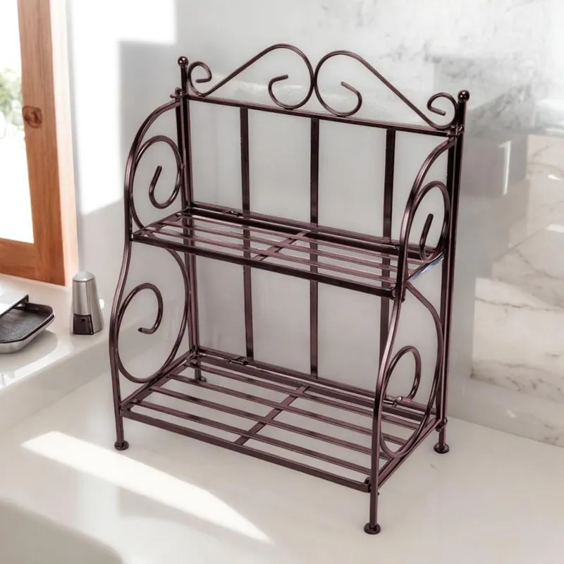 Tierion Foldable Metal Spice Rack media 3