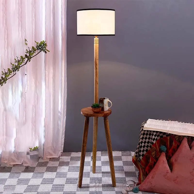 Tripod Floor Lamp - White media 1