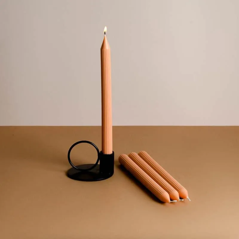 Set of 4 Guidance Taper Candles - Nag Champa Scented media 3